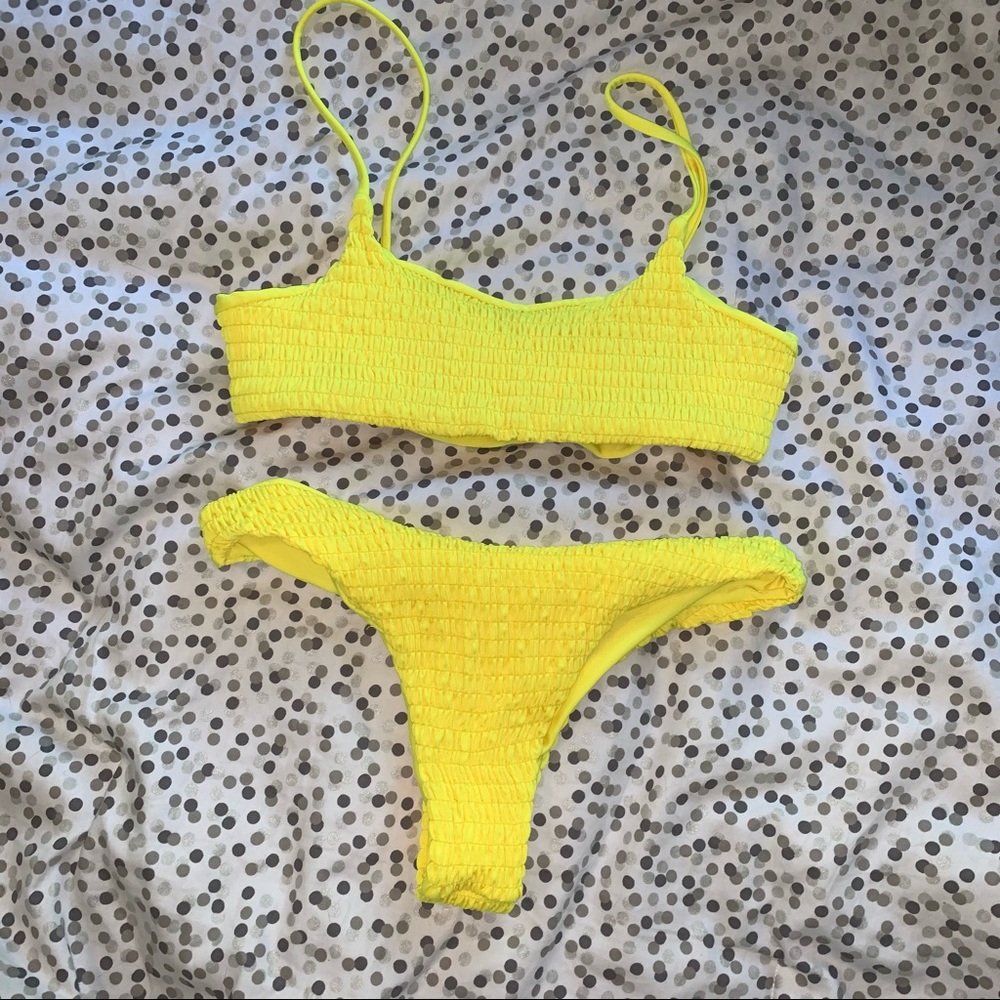 💛 ZAFUL YELLOW BIKINI 💛